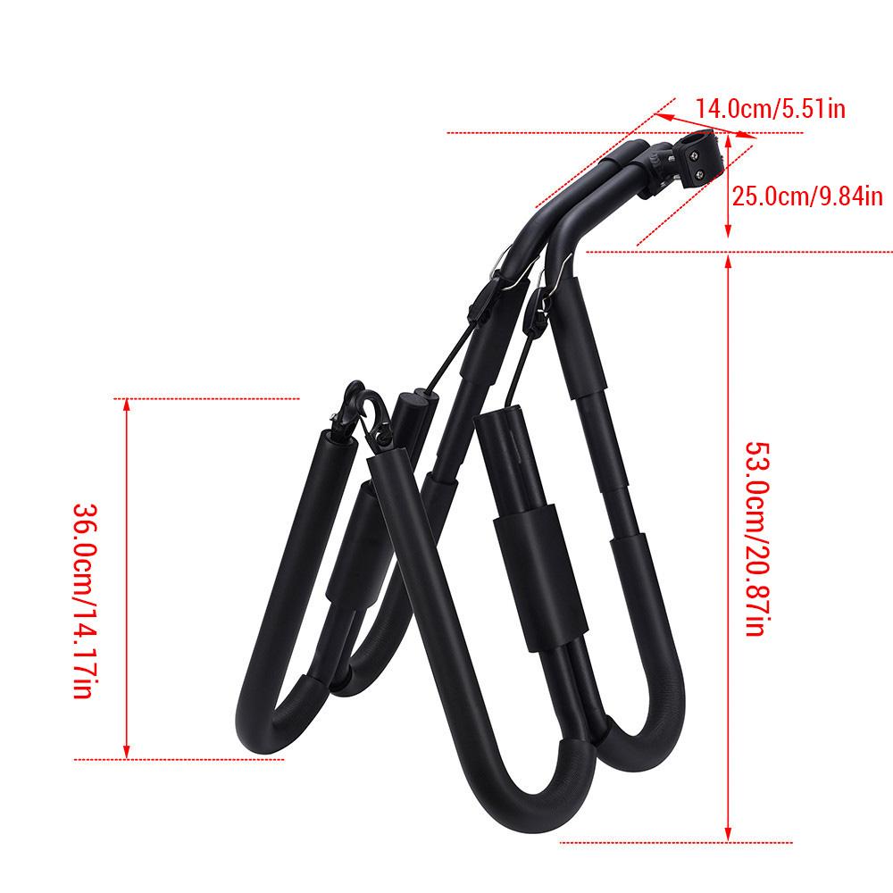 Держатель для велосипедной доски для серфинга, двухбортный портативный регулируемый боковой багажник, стойка для серфинга, вейкборд, ветер