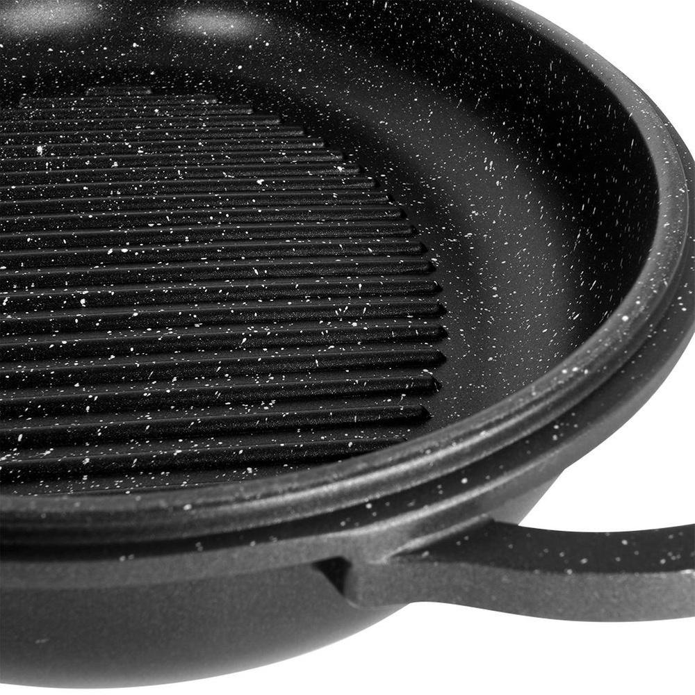 Granite roaster with lid 2in1 GRANDE 10 l, 43x28 cm