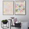 Nordic Matisse Picasso Danish Pastel Aesthetic Print  Pastel Wall Posters and Prints Modern Art Canvas Paintings Living Room