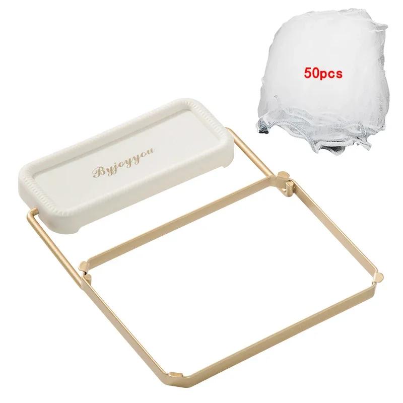 Полка для фильтра кухонной раковины, складной фильтр, одноразовая сетчатая подставка для мешков, полка для хранения мусора, органайзер для кухонной слива