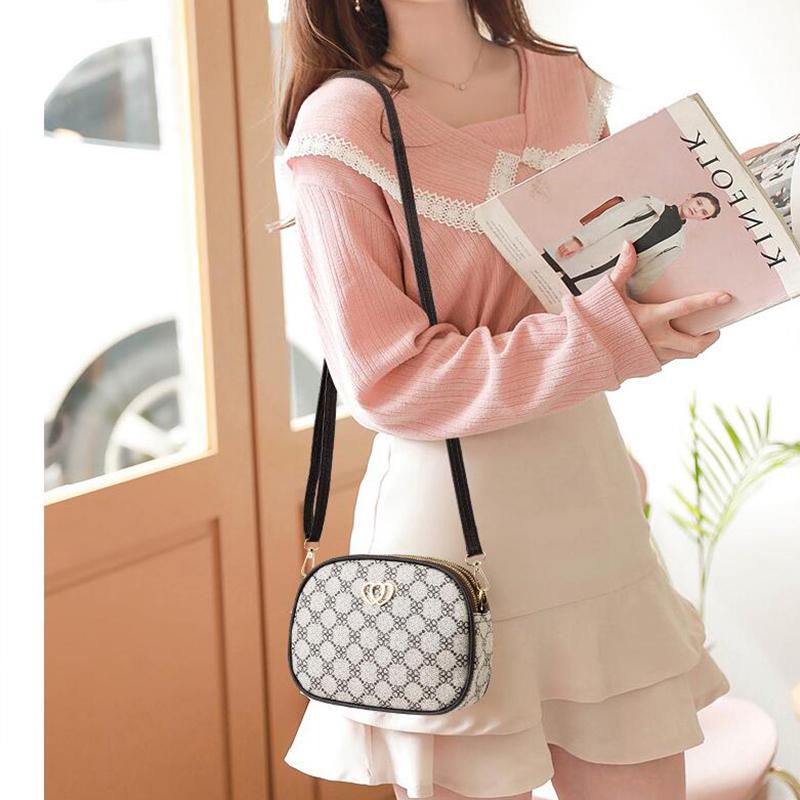 Сумка через плечо Shell для женщин, модные маленькие сумки через плечо, роскошные дизайнерские женские сумки из искусственной кожи на молнии и кошелек MIT