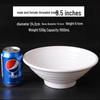 Белая melamine миска для супа с лапшой Qianxing A8