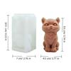 Cats Candle Molds Sitting Cats Silicone Moulds Scented Candle Casting Molds Animal Clay Moulds for Cake Decorations