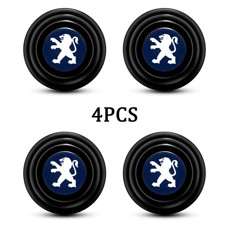 Car Door Anti-Collision Silicone Pads Shock Absorber Gasket For Peugeot 407 3008 307 308 206 508 208 207 607 106 301 408 5008