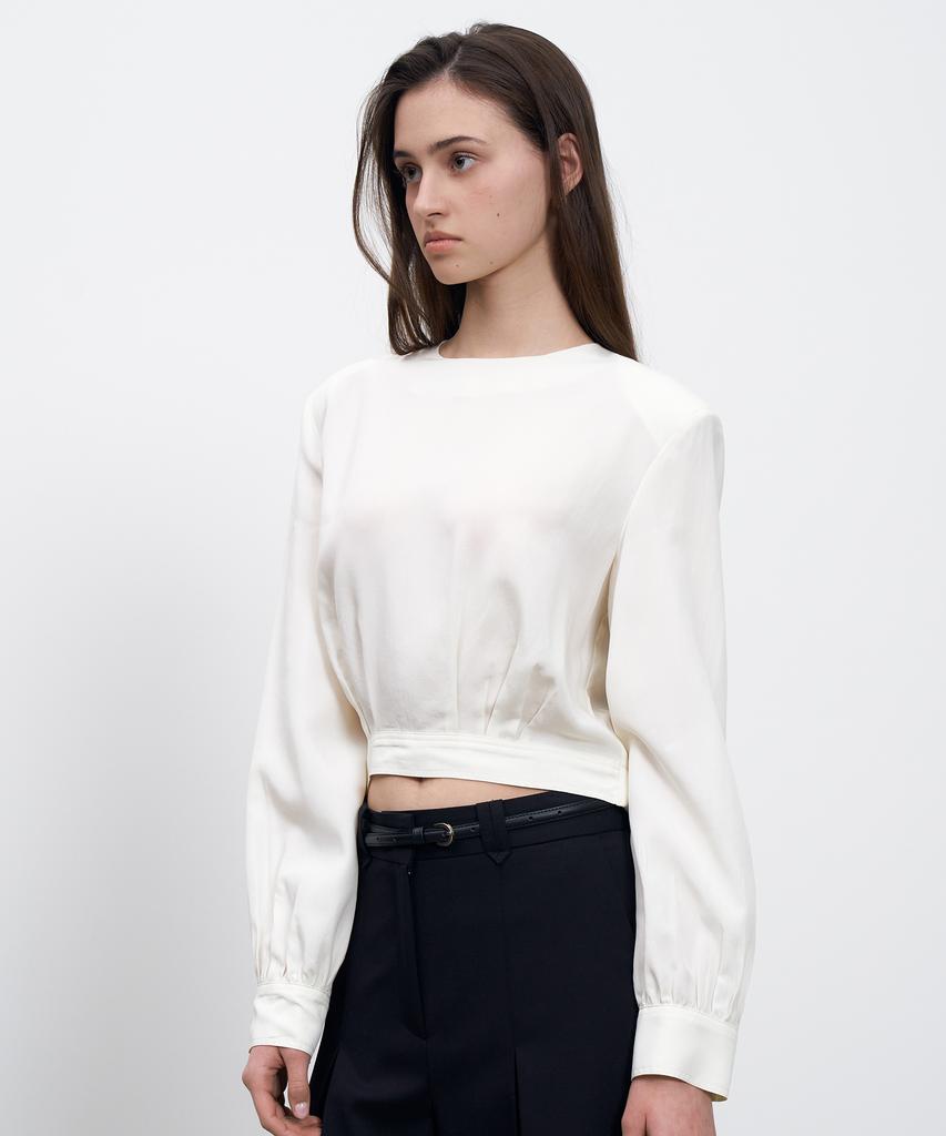 RENEJ Volume Banding Blouse