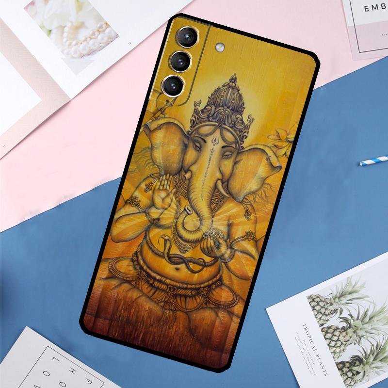 Чехол Гaneша для Samsung Galaxy S24 Ultra S21 S22 S23 S25 Ultra S9 S10 Plus S20 FE S25 FE Задняя крышка