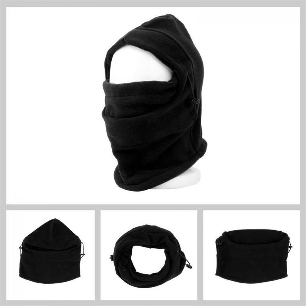 Mens Neck Hat Sports Balaclavas Fleece Scarf 6 In 1 Face Mask