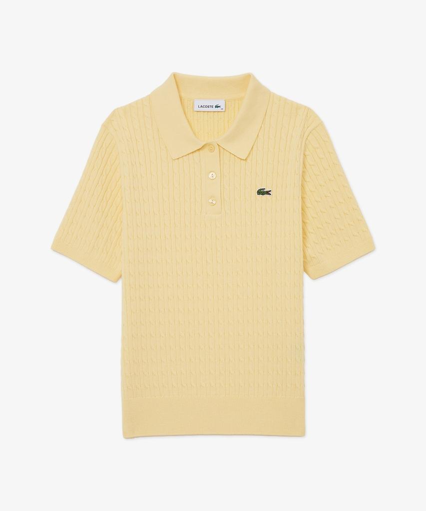 LACOSTE Женская кофта-поло с косами Pf607E-56G 107