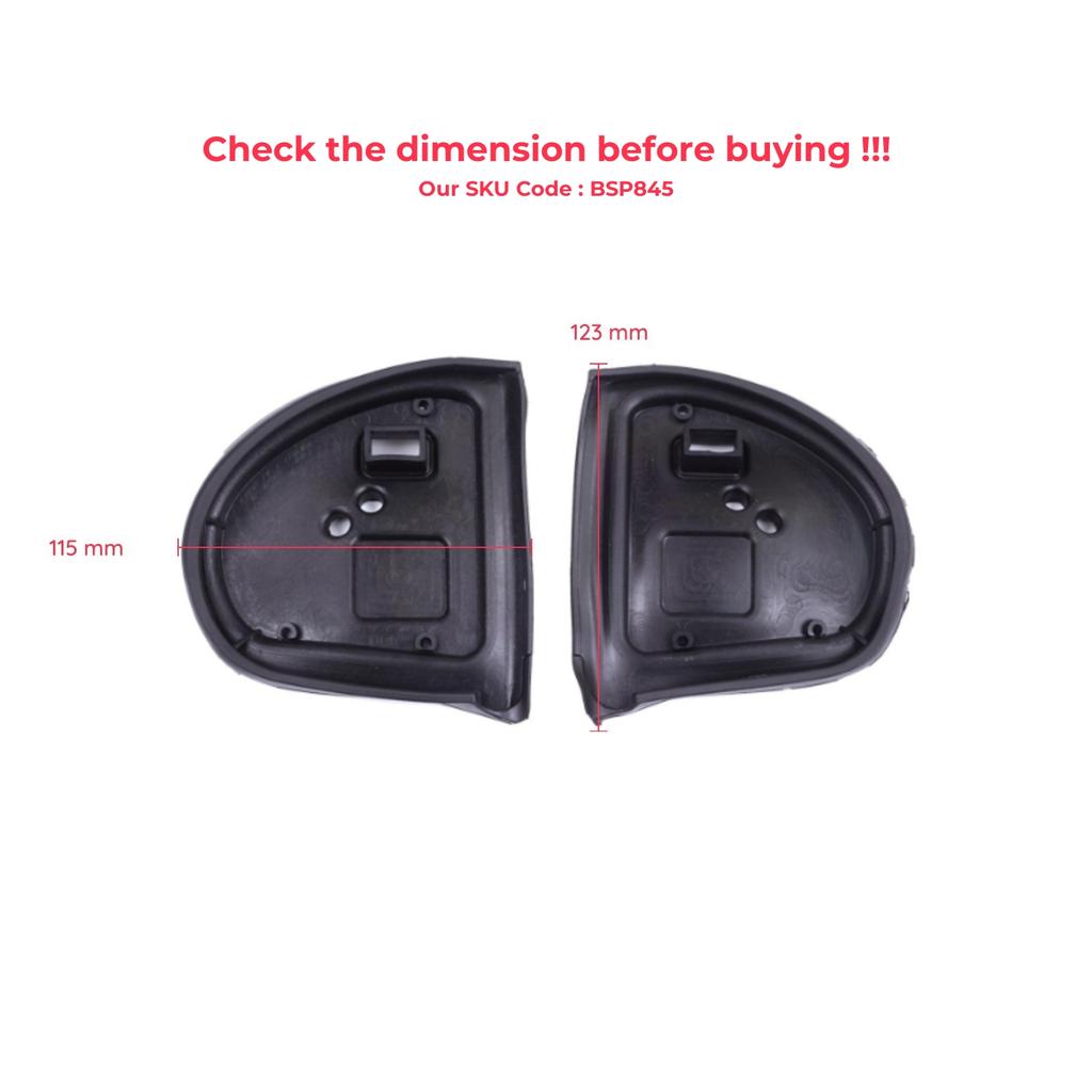 BSP845 Electric Power Exterior Side Wing Mirror Rubber Seals Pads Left and Right For Mercedes W211 S211 W203 S203 A413131418