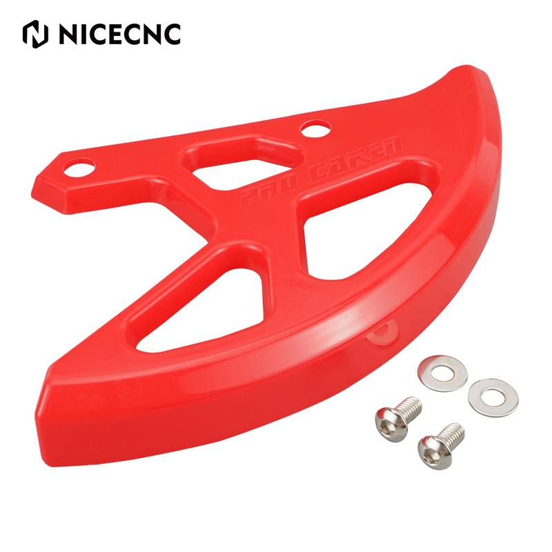 NICECNC Rear Brake Disc Cover For Honda CRF250R CRF450R CRF250X CRF450X CRF250RX CRF450RX 2002-2022 CRF450L CR125R CF250R