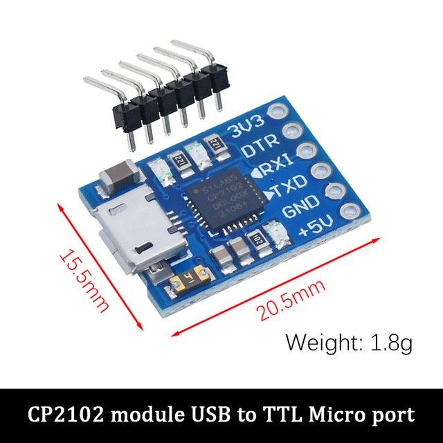 Модуль CH340 с USB на TTL. Обновление CH340G. Загрузите небольшую пластину с проволочной щеткой. Плата микроконтроллера STC. USB на последовательный порт вместо PL2303.