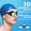 High-definition Swim Goggles with Retail Box Large-frame Swimming Goggles Anti-fog No Leaking for Boys And Girls Adult Women Men