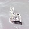 Les Trésors De Lily [F6144] - Серебряный кулон «Кристалл любви», белый