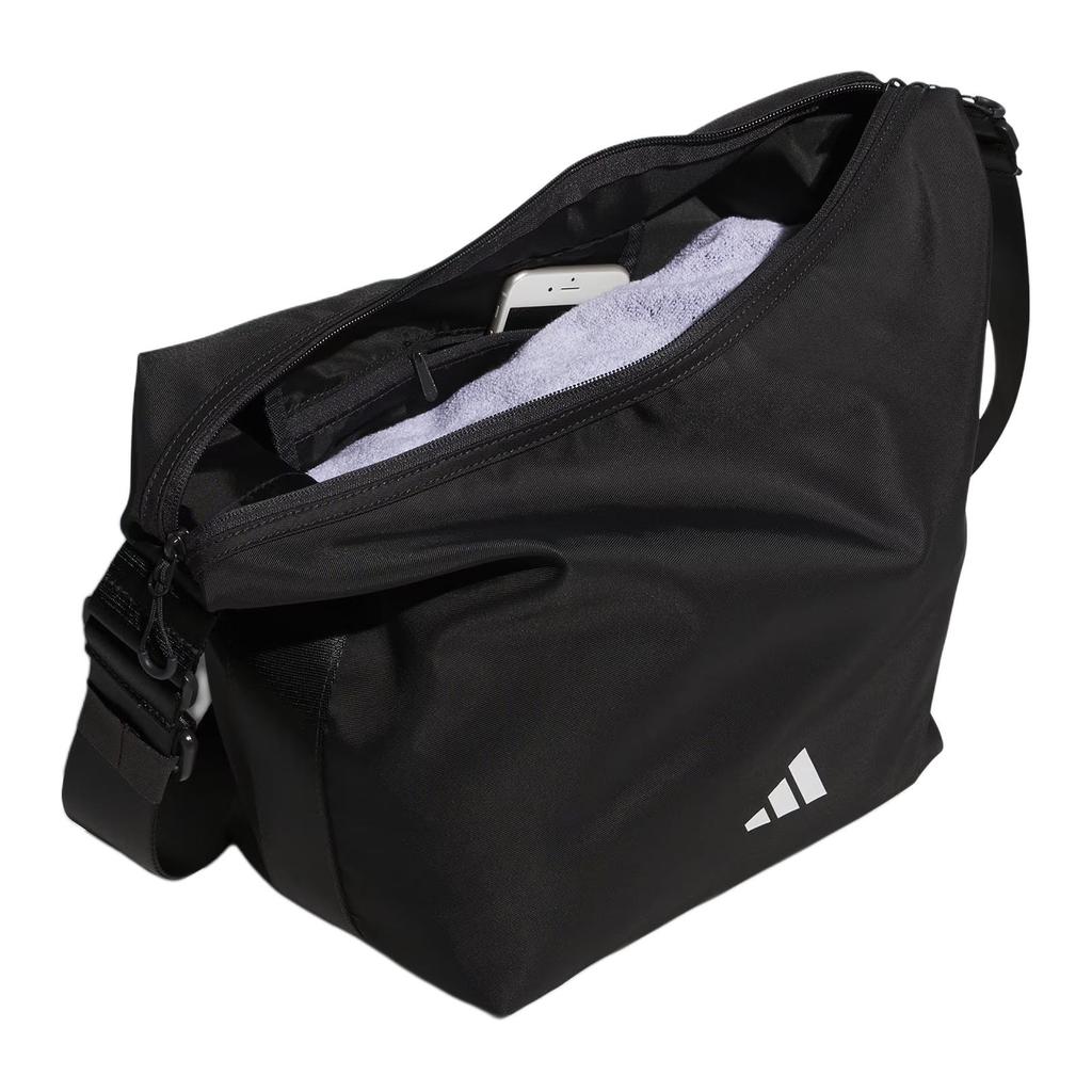 Adidas VERBIAGE Polyamide Shoulder Bag, Crossbody Bag Unisex Carbon Black KF2487