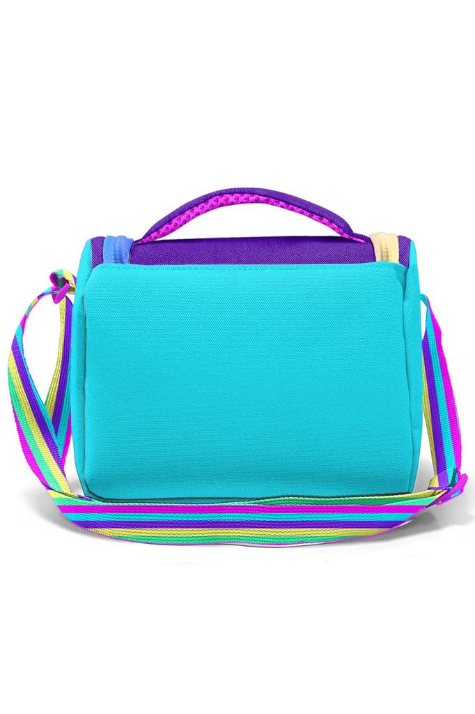 Термобокс для завтрака Coral High Kids Purple Rainbow на молнии 11872