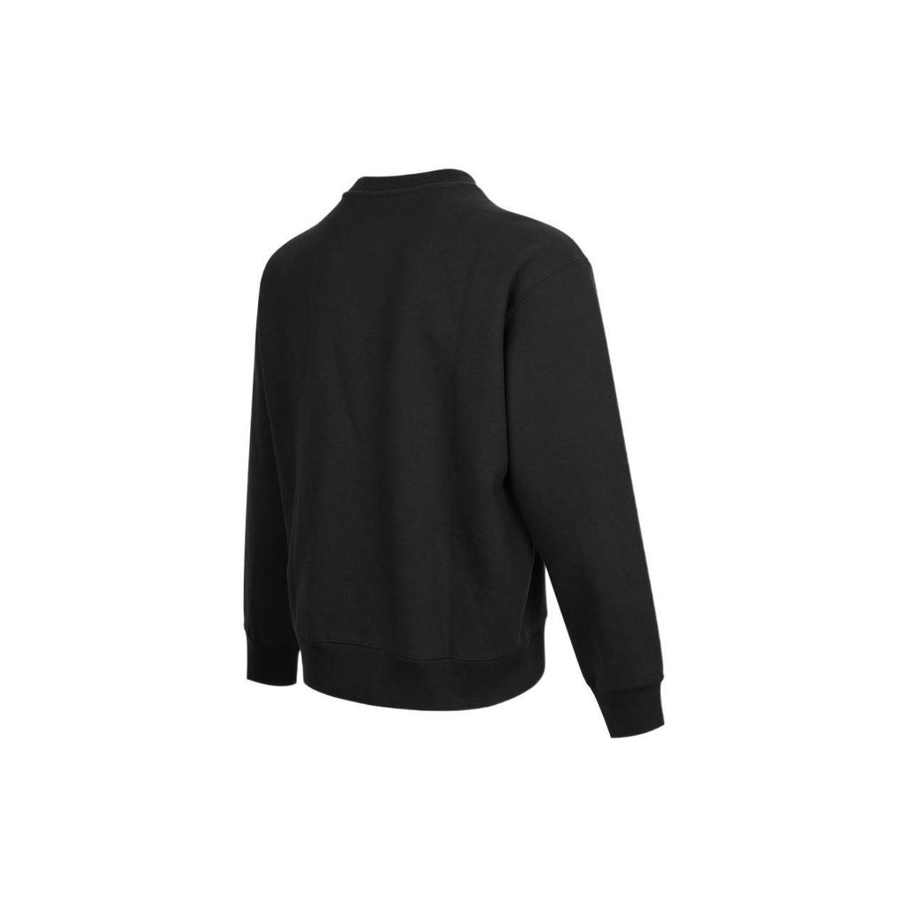 Adidas Повседневная дышащая спортивная толстовка с круглым вырезом для мужчин, топы, черный цвет H09179