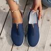 Women's Fashion Outdoor Plus Size Casual Lazy Shoes Summer Women's Board Shoes Flat Shoes