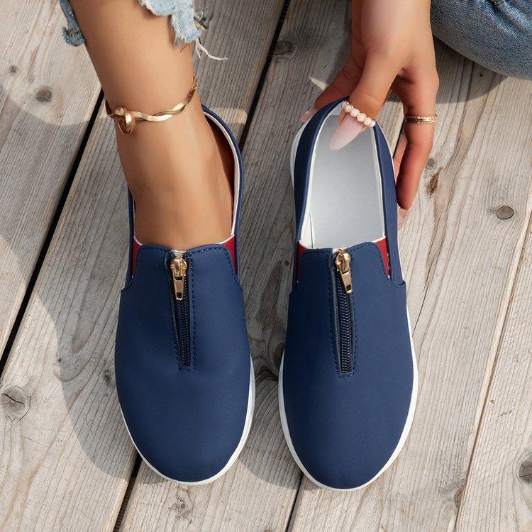 Women's Fashion Outdoor Plus Size Casual Lazy Shoes Summer Women's Board Shoes Flat Shoes