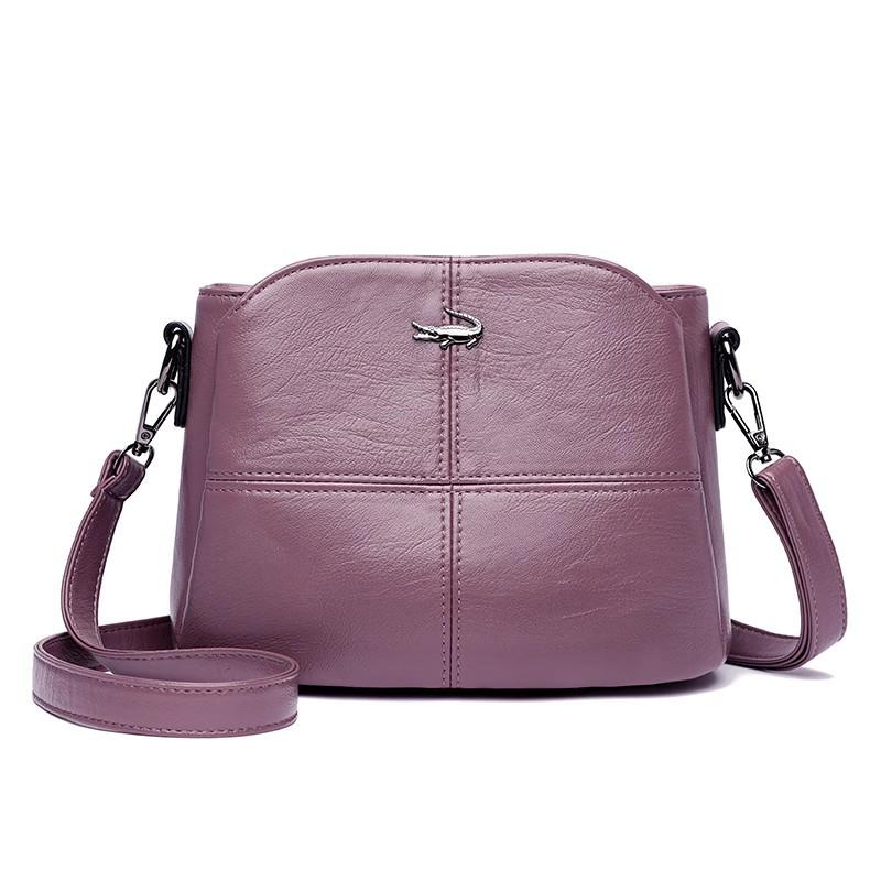 Fashionable Bucket Bag Simple and Atmospheric Single Shoulder Crossbody Bag Casual
