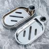 Bathroom Silver Home Plates Soap Holder Adjustable Rail Slide Soap Dishes