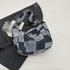 Женская джинсовая сумка через плечо большой вместимости, лоскутная студенческая пригородная сумка на плечо
