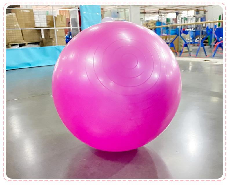Новый утолщенный большой мяч-пончик для йоги 55 см для домашнего фитнеса