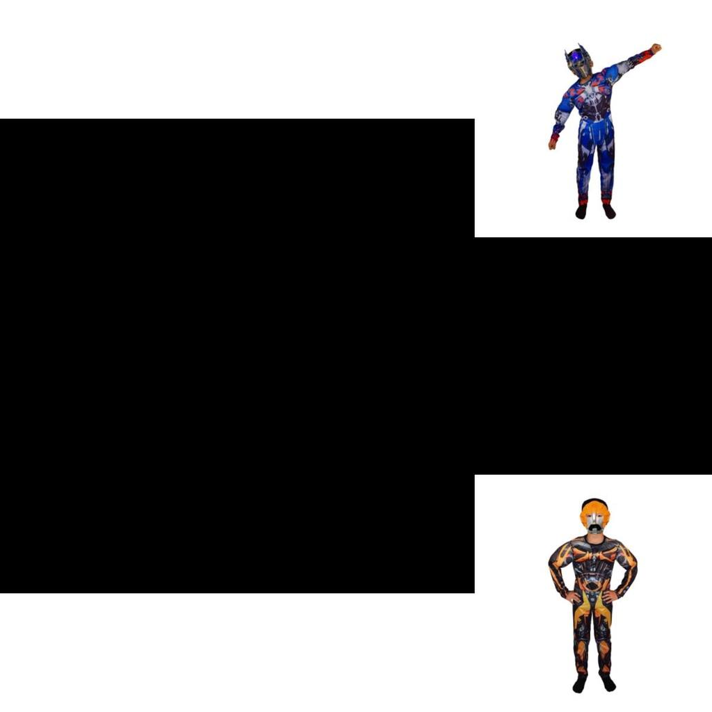 Преобразитесь в героя с нашим детским костюмом Бамблби и Оптимуса Прайма