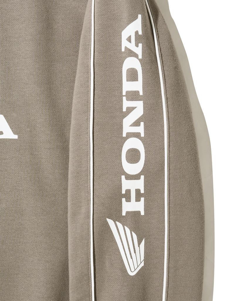 PHYPS MOTORCYCLE Classic Wing Logo Sweat Shirt Brown