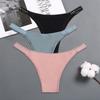 FINETOO 3PCS/Set Women's Lingerie Panties Cotton Gstring Female Underpants Sexy Letter Panties Thong Pantys Underwear Intimates