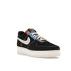 Nike Air Force 1 07 LV8 Мужские кроссовки из разных материалов Black Sail University-Red DZ4855-001