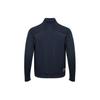 Mizuno Essential Series Logo Print Stand Collar Zip Comfortable Casual Sports Long Sleeve Jacket Men Jacket Midnight-Blue K2CC41A114