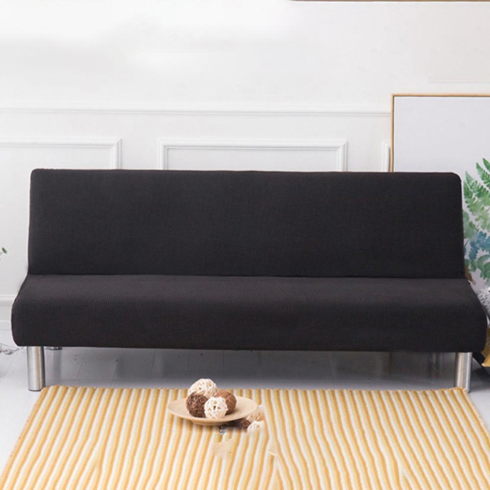 Removable Futon Sofa Cover Elastic Bench Cover Household Armless Sofa Slipcover  Home