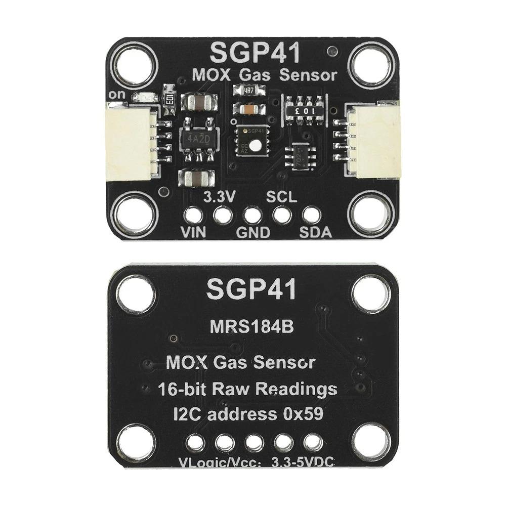 SGP40 SGP41 Модуль датчика качества воздуха Совместимый с Для STEMMA QT/Qwiic Двухгазовый датчик окружающей среды