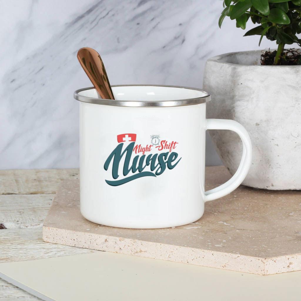 Лучшая эмалированная кружка для медсестры с надписью Handle It A Beautiful Day To Save Lives Nurse Aunt Birthday Perfect Gifts for Nursing Day