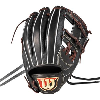 Бейсбольная перчатка Wilson Soft Baseball DUAL 87 Модель Черная SS W/S Инфилдерская