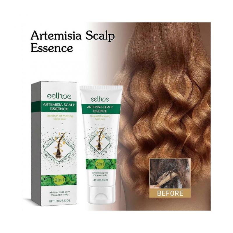 Eelhoe Sweet Wormwood Herb Scalp Element Gentle Cleansing Scalp Soft Fluffy Hair Shampoo