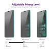 ENKAY HAT PRINCE 2Pcs For Nokia C21 Plus 4G Anti Spy Screen Protector Full Coverage Protection