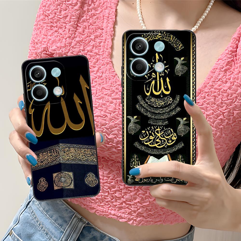 Чехол для мобильного телефона Subhan Allah для Xiaomi Redmi 15 14 13 12 A5 3 2 1 C Plus 4G 5G Цветной Печатный Чехол для Смартфона Красивый