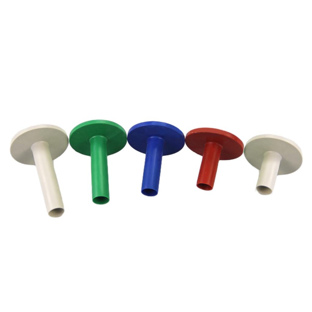 5Pcs Rubber Golf Tees High Performance Rubber Tees Holder Stable Training Ball Stand for Indoor Outdoor Practice Mat
