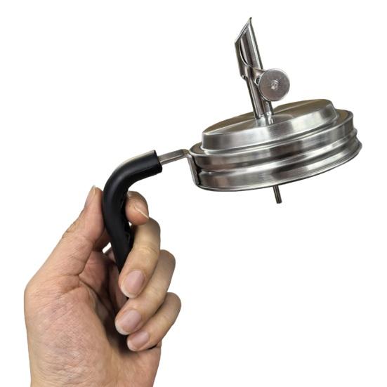 Крышка-носик для наливания для банок Ball с обычным горлышком, крышка-дозатор для масла, уксуса, сиропа, молока, пылезащитные крышки из нержавеющей стали