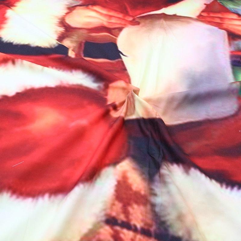 Classic Christmas Kids Duvet Cover Pillow Cases Quilt Cover Santa Claus Bedding Ensemble