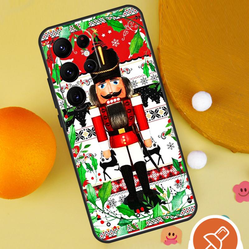Nutcracker Phone Case For Samsung Galaxy S25 Ultra S24 S23 S22 S21 Ultra S9 S10 Plus S20 FE Funda Cover