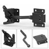 Carbon Steel Self Locking Gate Steel Spring Cable Garden Gate Fastener  Outdoor Use
