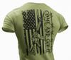 Texas Come And Cut It T-shirt Razor Wire Border Security Patriotic USA Flag Tee