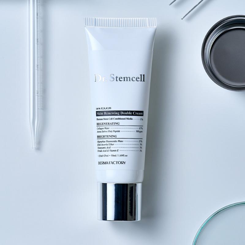 DERMA FACTORY Доктор. Двойной крем для обновления кожи со стволовыми клетками 50 мл