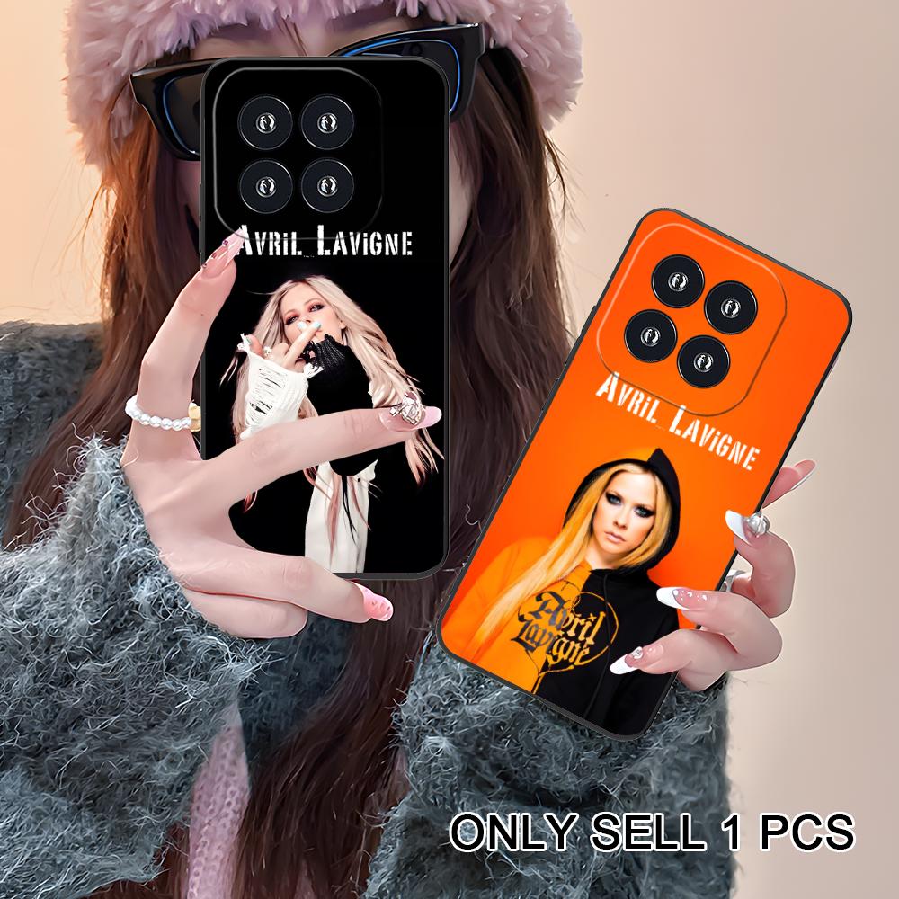 Avril Lavigne Matte TPU Mobile Phone Case for Xiaomi 15 14 13 12 Mi 11 T Ultra Lite Pro S X 5G Colorful Printing Cover