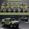 Совместимые кубики Lego Микрофигурки Призрачные Военные Спецназовцы - Вооруженные Силы для Мальчиков Конструктор для Сборки