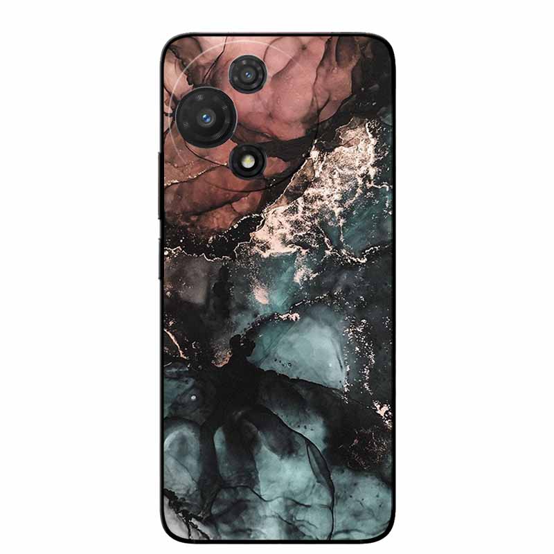 Funda For TCL 60 R 5G T519H Case Marble Painted Silicone Back Cover Cases For TCL 60R Soft Black TPU Funda TCL60R 5G Lion Coques