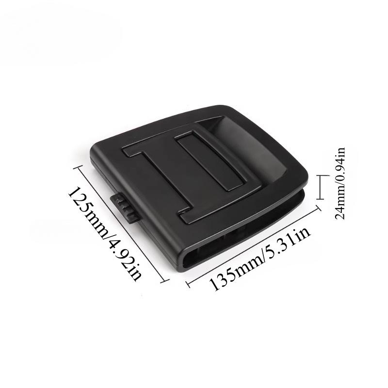 1pc Trunk Tail Cover Bottom Plate Mat Floor Carpet Handle Auto Accessories For BMW 2002-2019 E70 X5 E71 E60 F15 F16 Spare Tire Cover Lock E71 X6