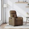 VidaXL Reclining Massage Armchair, Chair with Footrest, Seat with Backrest and Armrests Living Room, Modern, 374210